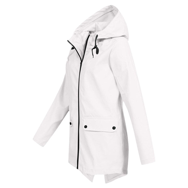 Angela | Bequeme Wasserdichte jacke mit Kapuze - Elle Zürich