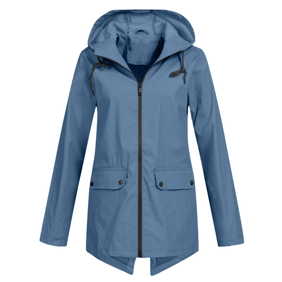 Angela | Bequeme Wasserdichte jacke mit Kapuze - Elle Zürich