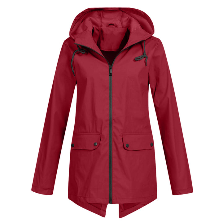 Melanie | Stylische wasserdichte Kapuzenjacke - Elle Zürich