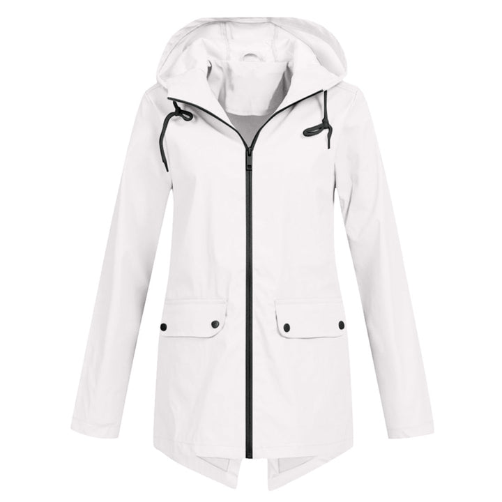 Melanie | Stylische wasserdichte Kapuzenjacke - Elle Zürich