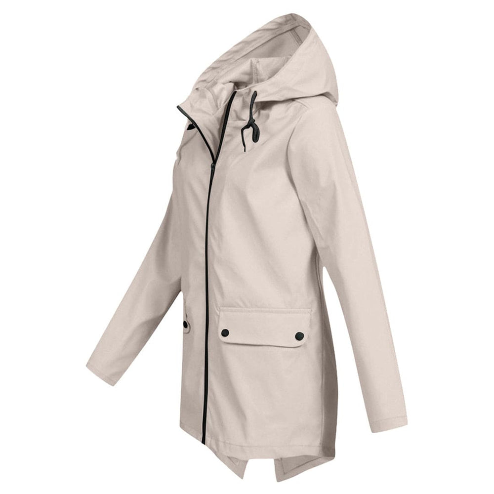 Angela | Bequeme Wasserdichte jacke mit Kapuze - Elle Zürich