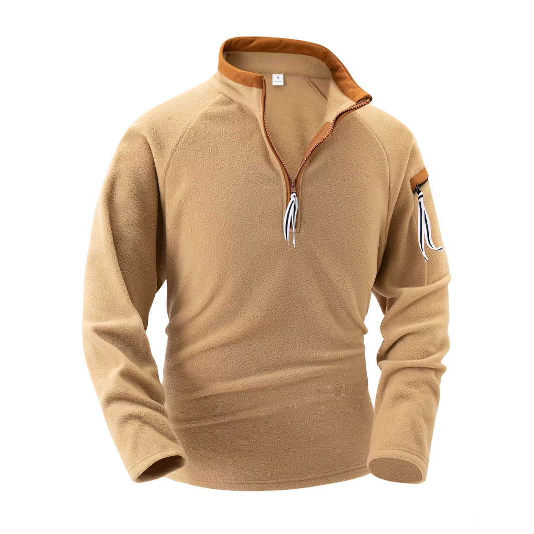 Hugo | Herren Half-Zip Pullover mit Taschenärmel - Elle Zürich