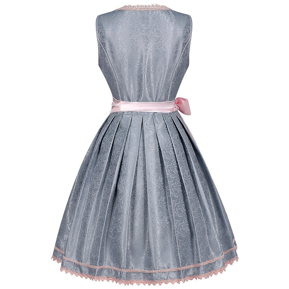 Elfriede | Besticktes Spitzen-Dirndlkleid für das Oktoberfest - Elle Zürich