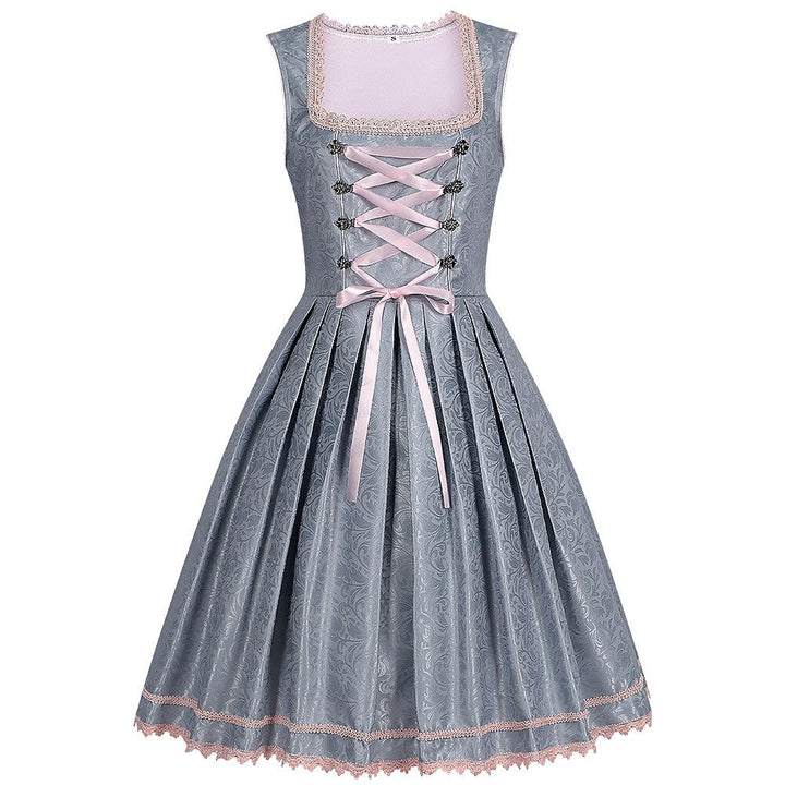 Elfriede | Besticktes Spitzen-Dirndlkleid für das Oktoberfest - Elle Zürich