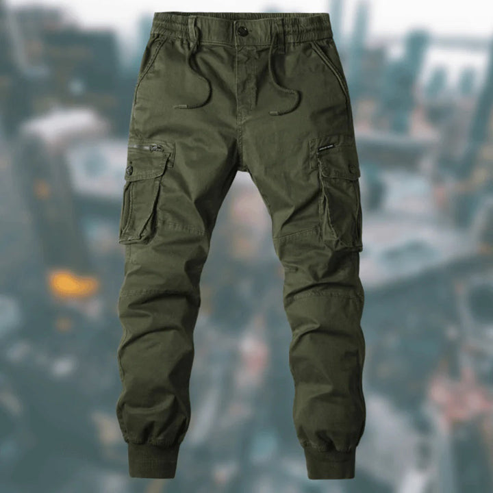 Emil | Herren Cargo Jogginghose im Militärstil - Elle Zürich