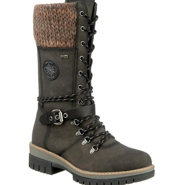 Helene | Damen Stylische Winter Wanderstiefel