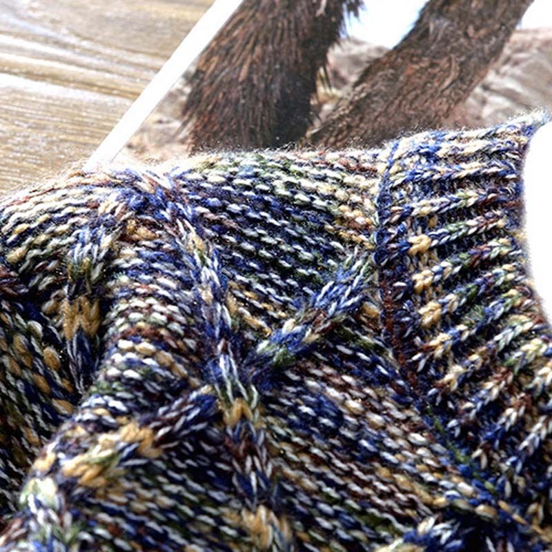 Gunnar | Herren Bunter Strickpullover mit Rundhalsausschnitt - Elle Zürich