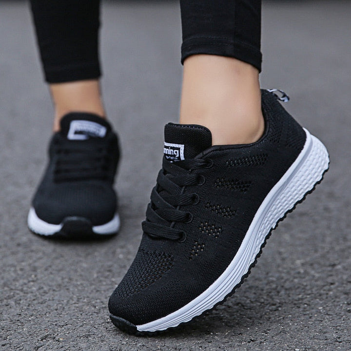 Isabella | Leichte Atmungsaktive Damen Freizeitsneaker zum Gehen - Elle Zürich