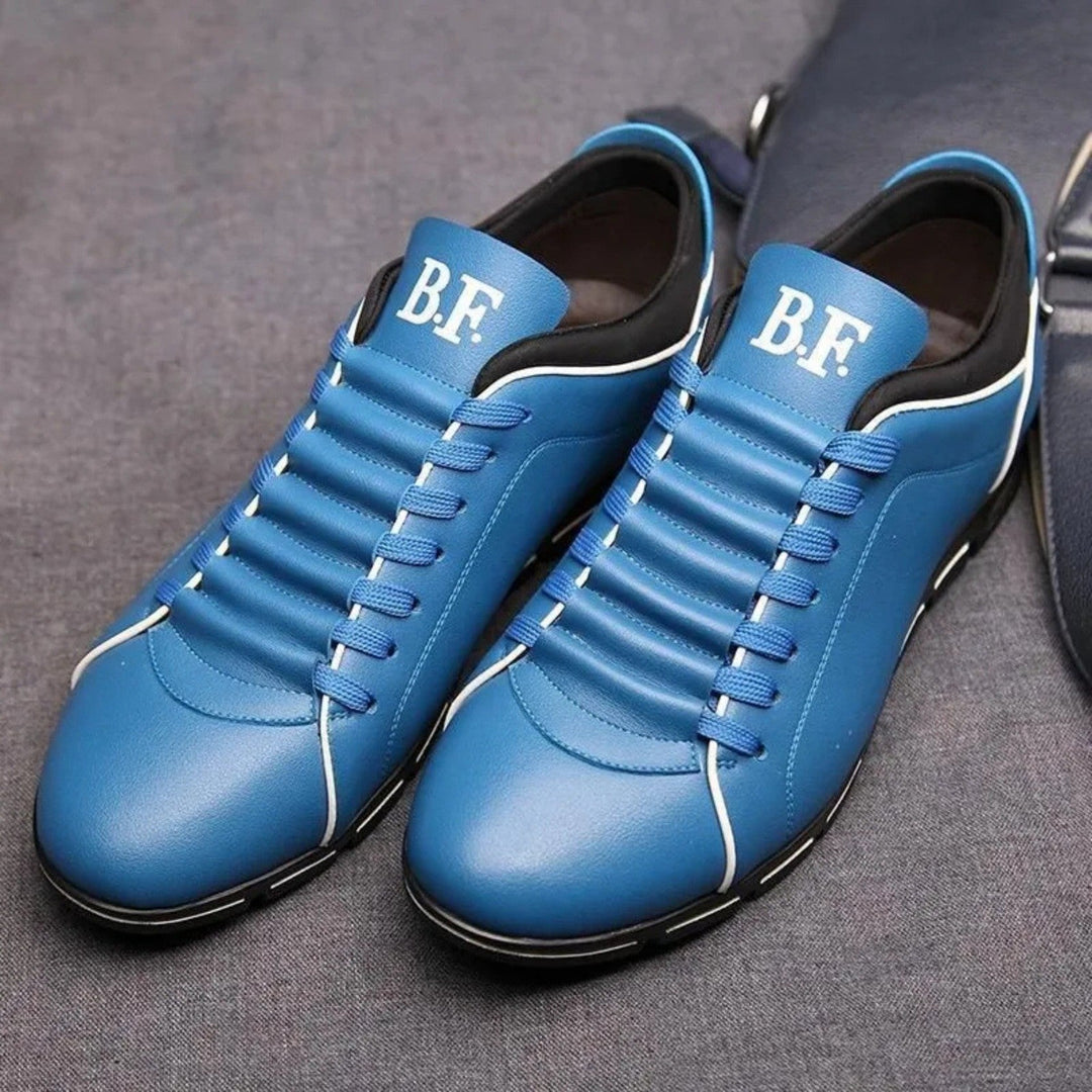 Richard | Herren Trendige Schnürsenkellose Freizeitsneaker - Elle Zürich