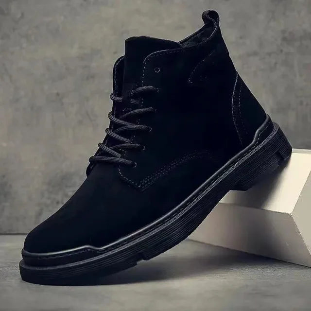 Oliver | Herren Casual Schnürstiefel aus Wildleder
