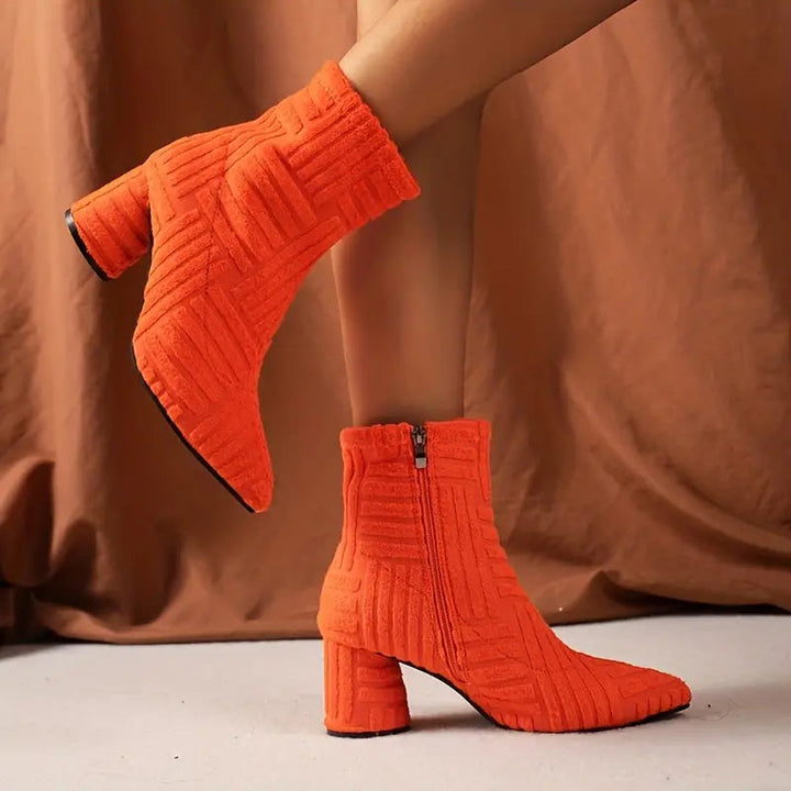 Lydia | Elegante Damen Ankle Boots Absatz - Elle Zürich