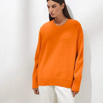 Leonie | Klassischer Damen-Kaschmirpullover - Elle Zürich