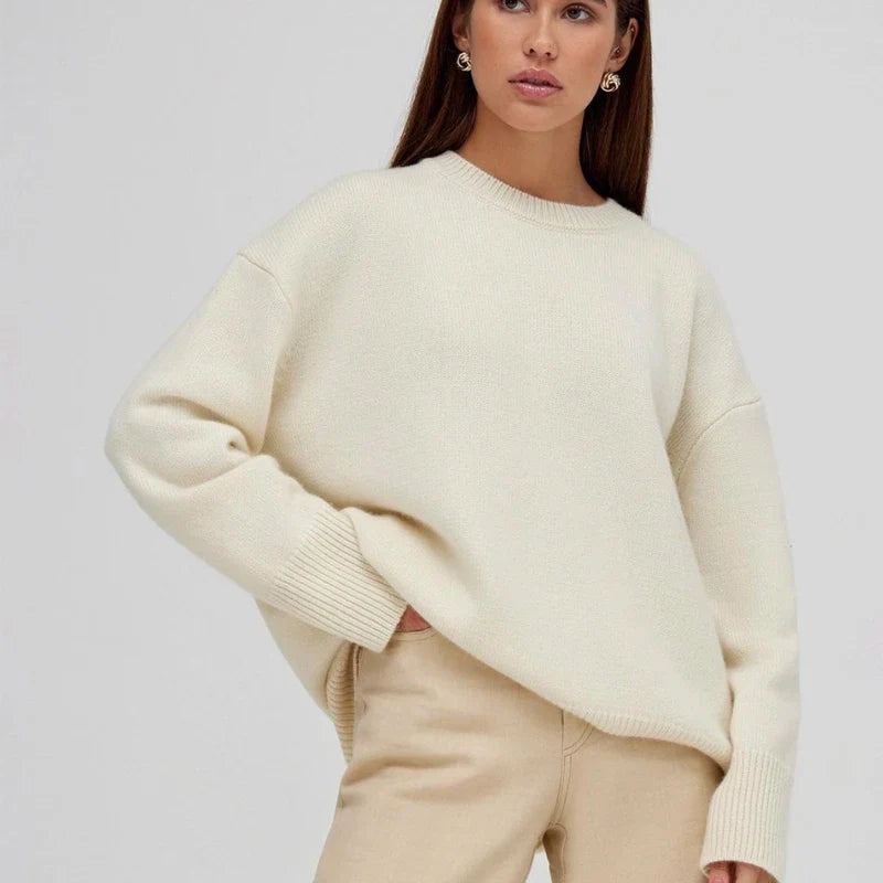 Leonie | Klassischer Damen-Kaschmirpullover - Elle Zürich