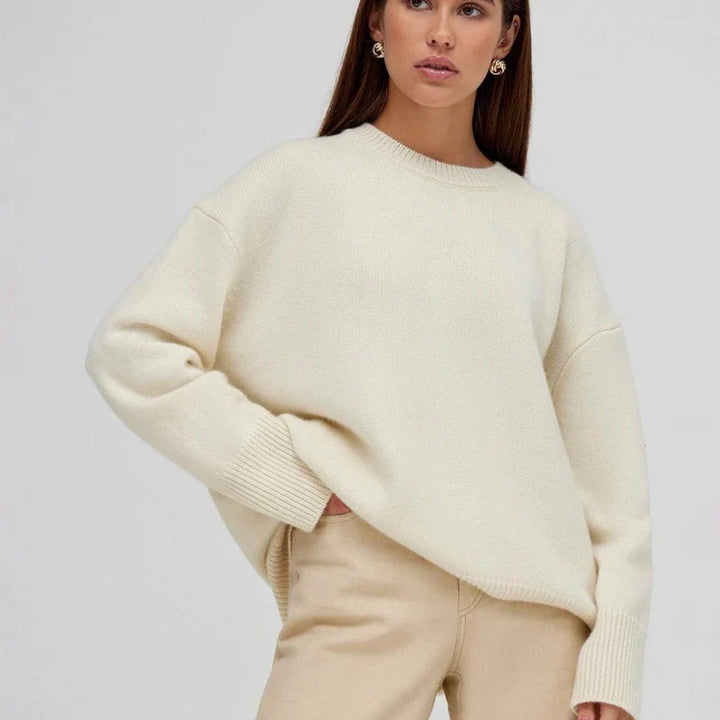 Leonie | Klassischer Damen-Kaschmirpullover - Elle Zürich