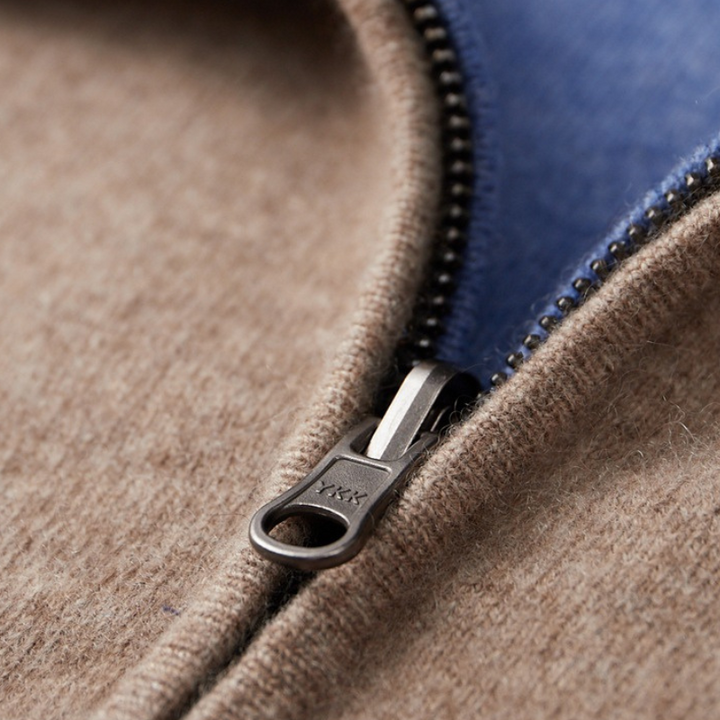 Wilfried | Herren Winter Hoodie mit durchgehendem Reißverschluss und warmem Futter - Elle Zürich
