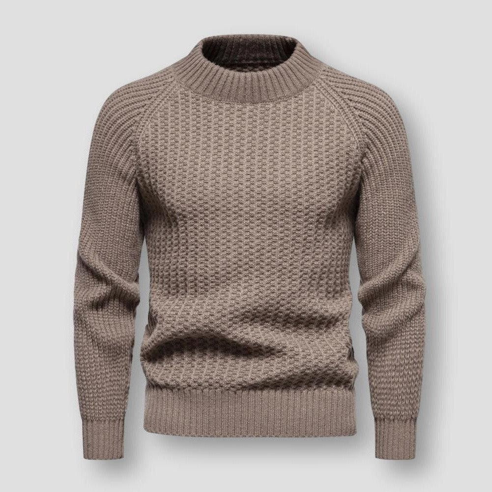Friedrich | Herren-Winterstrickpullover mit strukturiertem Muster - Elle Zürich