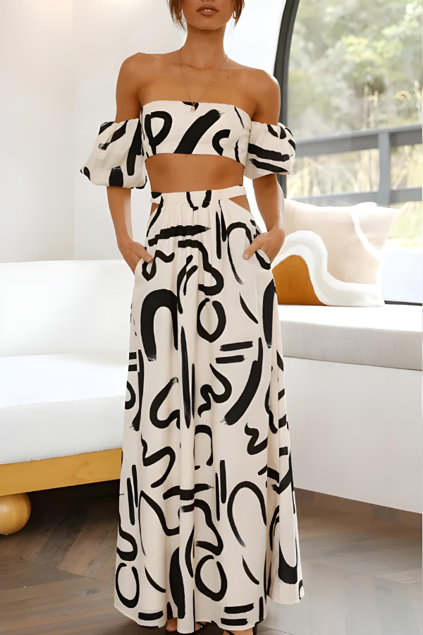 Lilian | Elegantes und stilvolles zweiteiliges Set - Elle Zürich