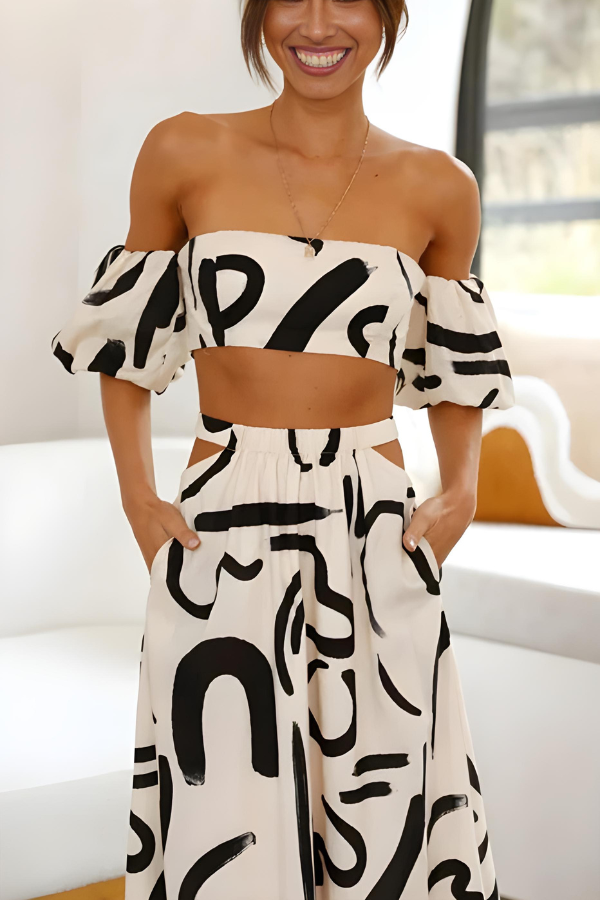 Lilian | Elegantes und stilvolles zweiteiliges Set - Elle Zürich