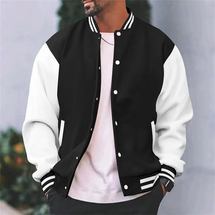 Jakob | Herren Retro Varsity-Bomberjacke