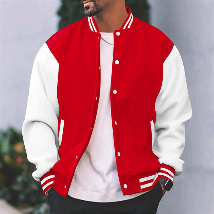 Jakob | Herren Retro Varsity-Bomberjacke
