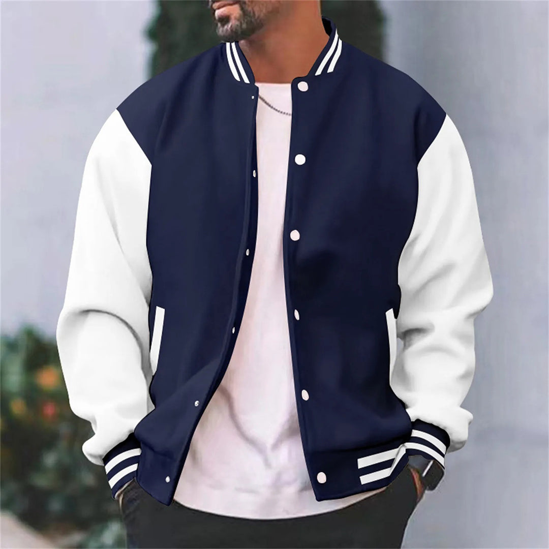 Jakob | Herren Retro Varsity-Bomberjacke