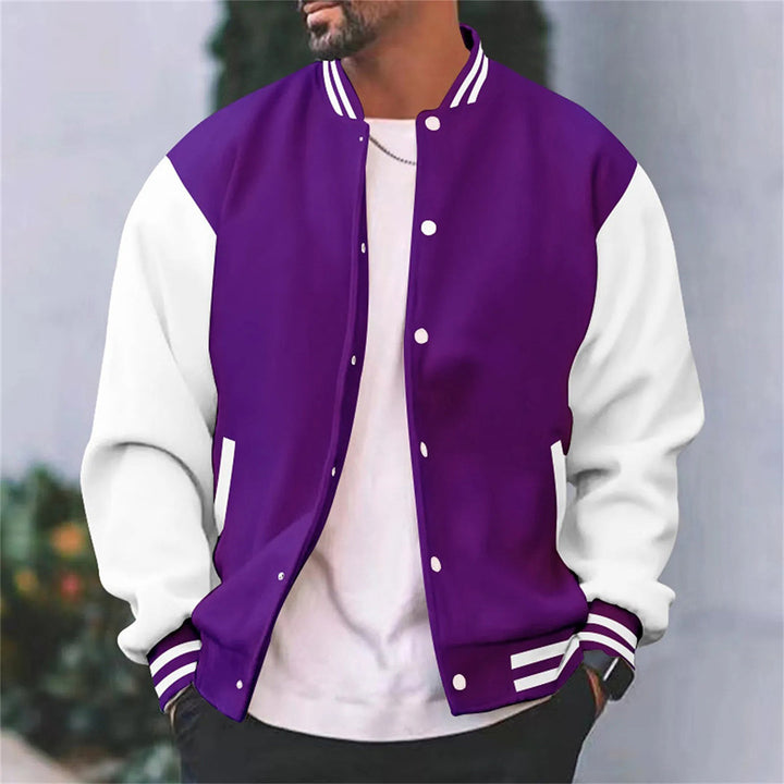 Jakob | Herren Retro Varsity-Bomberjacke