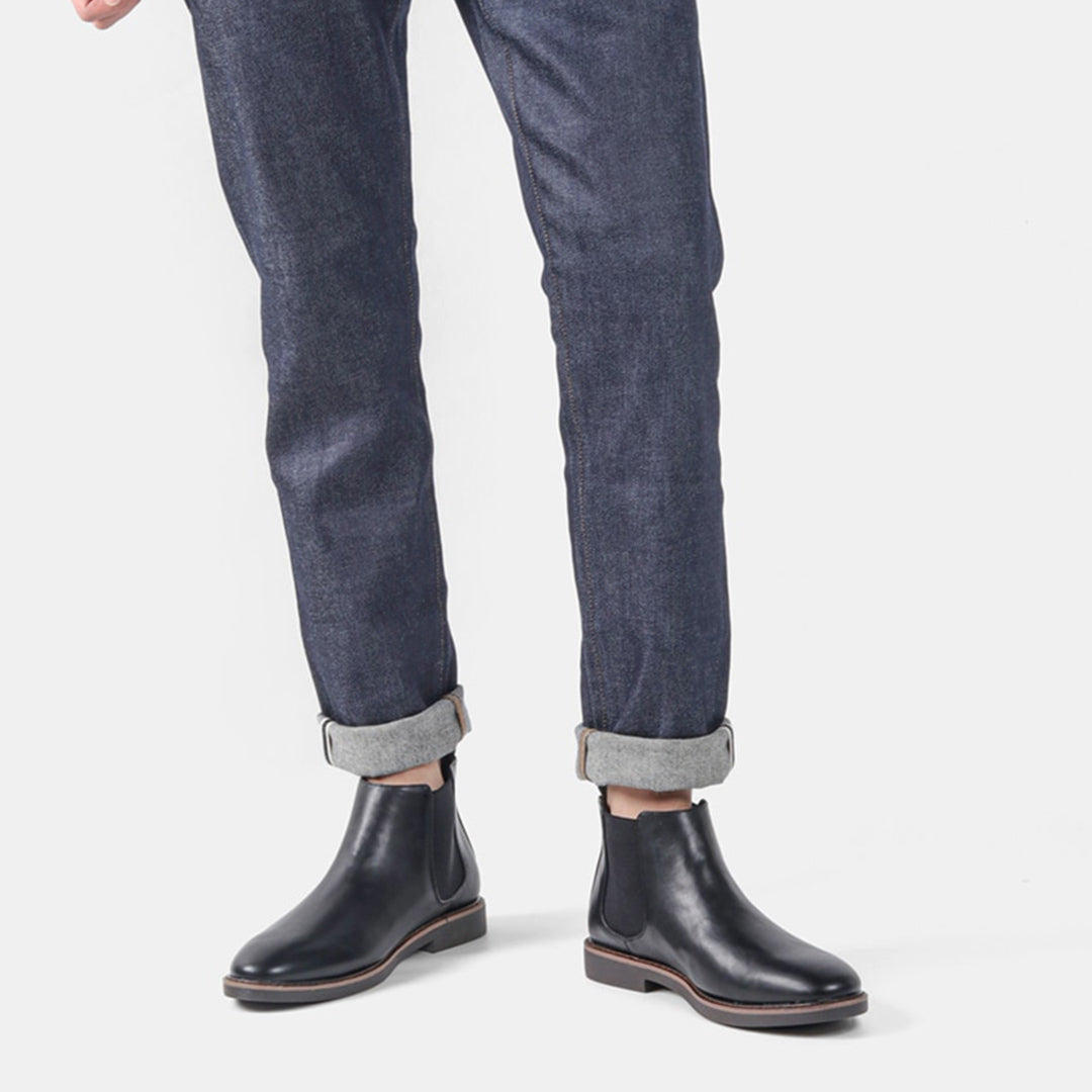 Viktor | Herren Leder-Chelsea-Stiefel mit Modernem Design