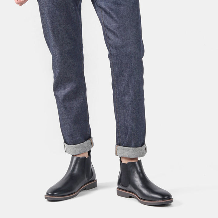 Viktor | Herren Leder-Chelsea-Stiefel mit Modernem Design