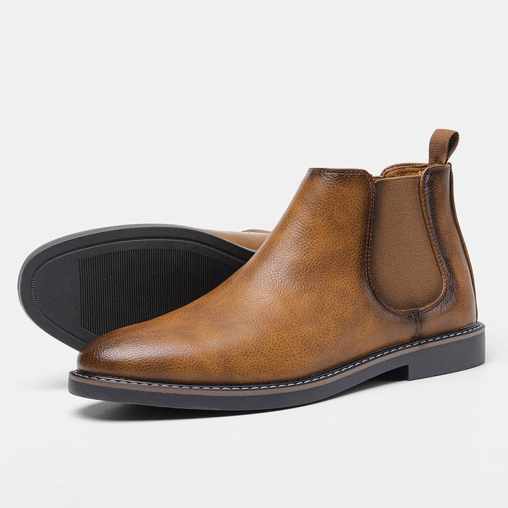 Viktor | Herren Leder-Chelsea-Stiefel mit Modernem Design
