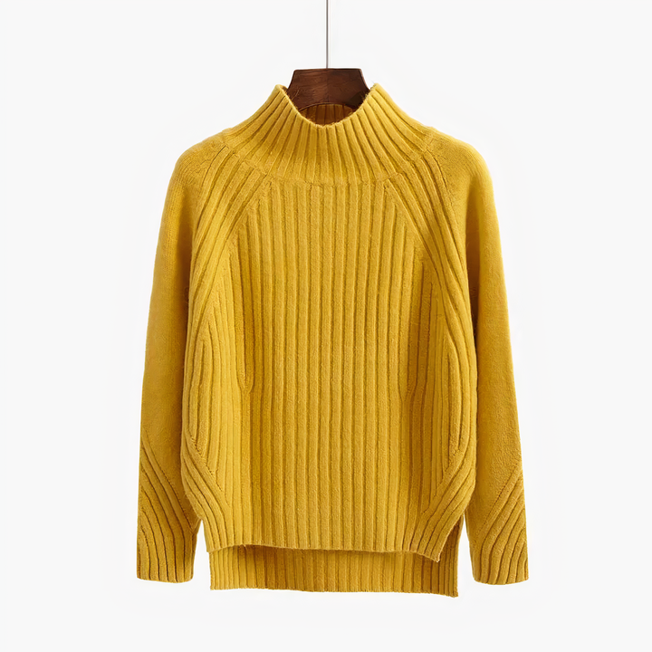 Anke | Frauen Winterpullover mit hohem Kragen für Wärme - Elle Zürich