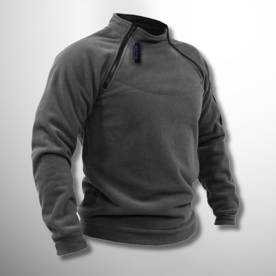 Christian | Herren Tactical Fleece Pullover mit Viertelreißverschluss - Elle Zürich