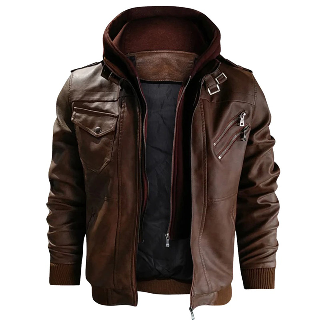 Walter | Stylische lässige Herrenjacke mit Kapuze - Elle Zürich