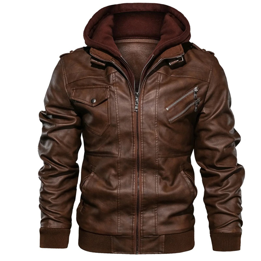 Walter | Stylische lässige Herrenjacke mit Kapuze - Elle Zürich