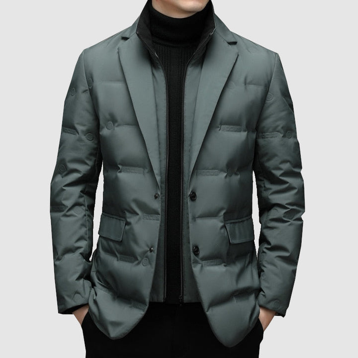 Lars | Winter-Trenchcoat für Herren mit klassischem Knopfverschluss - Elle Zürich