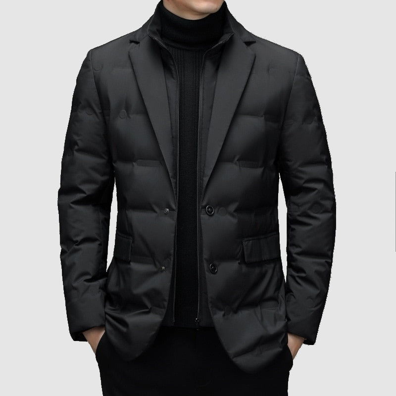 Lars | Winter-Trenchcoat für Herren mit klassischem Knopfverschluss - Elle Zürich