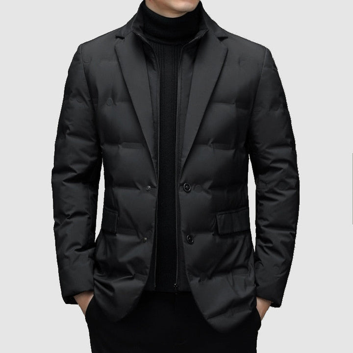Lars | Winter-Trenchcoat für Herren mit klassischem Knopfverschluss - Elle Zürich