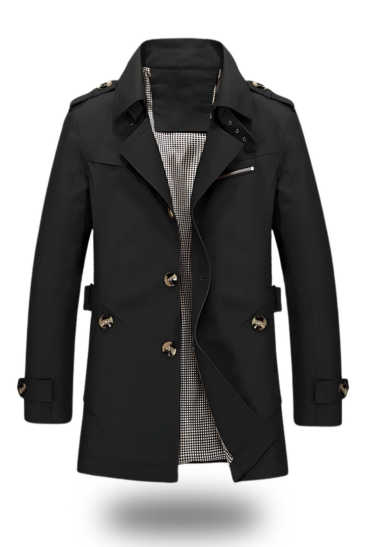 Kurt | Winterjacke für Herren mit Reißverschluss, Kapuze und Taschen - Elle Zürich