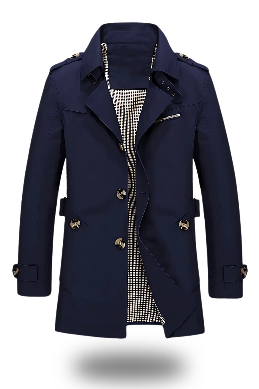 Kurt | Winterjacke für Herren mit Reißverschluss, Kapuze und Taschen - Elle Zürich