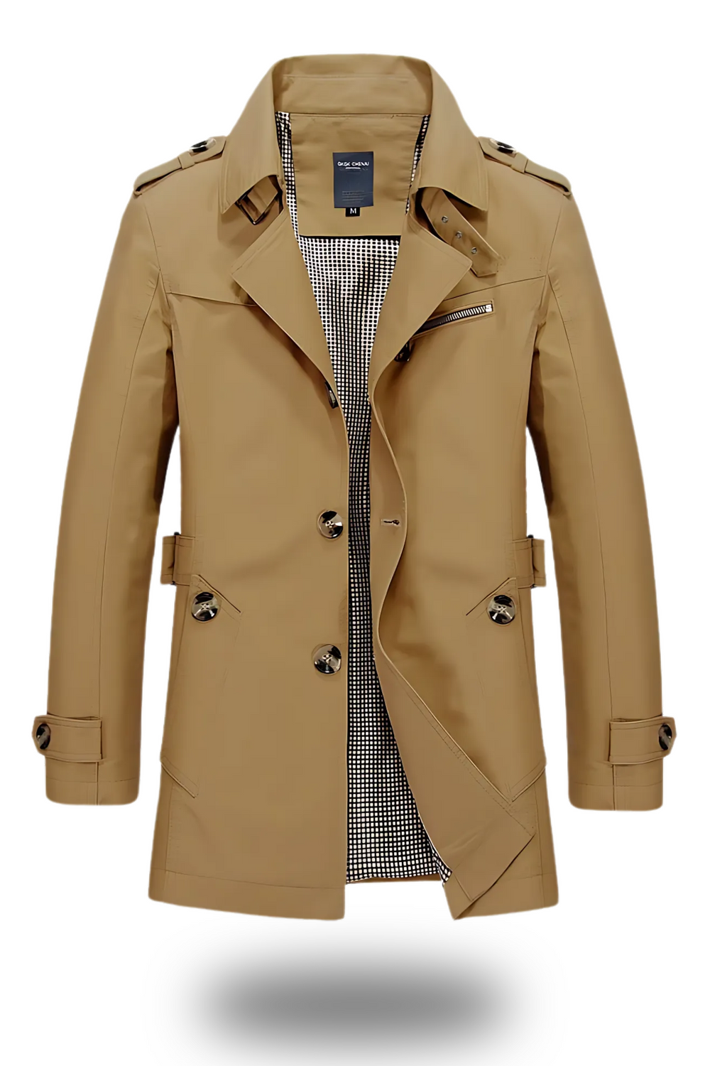 Kurt | Winterjacke für Herren mit Reißverschluss, Kapuze und Taschen - Elle Zürich