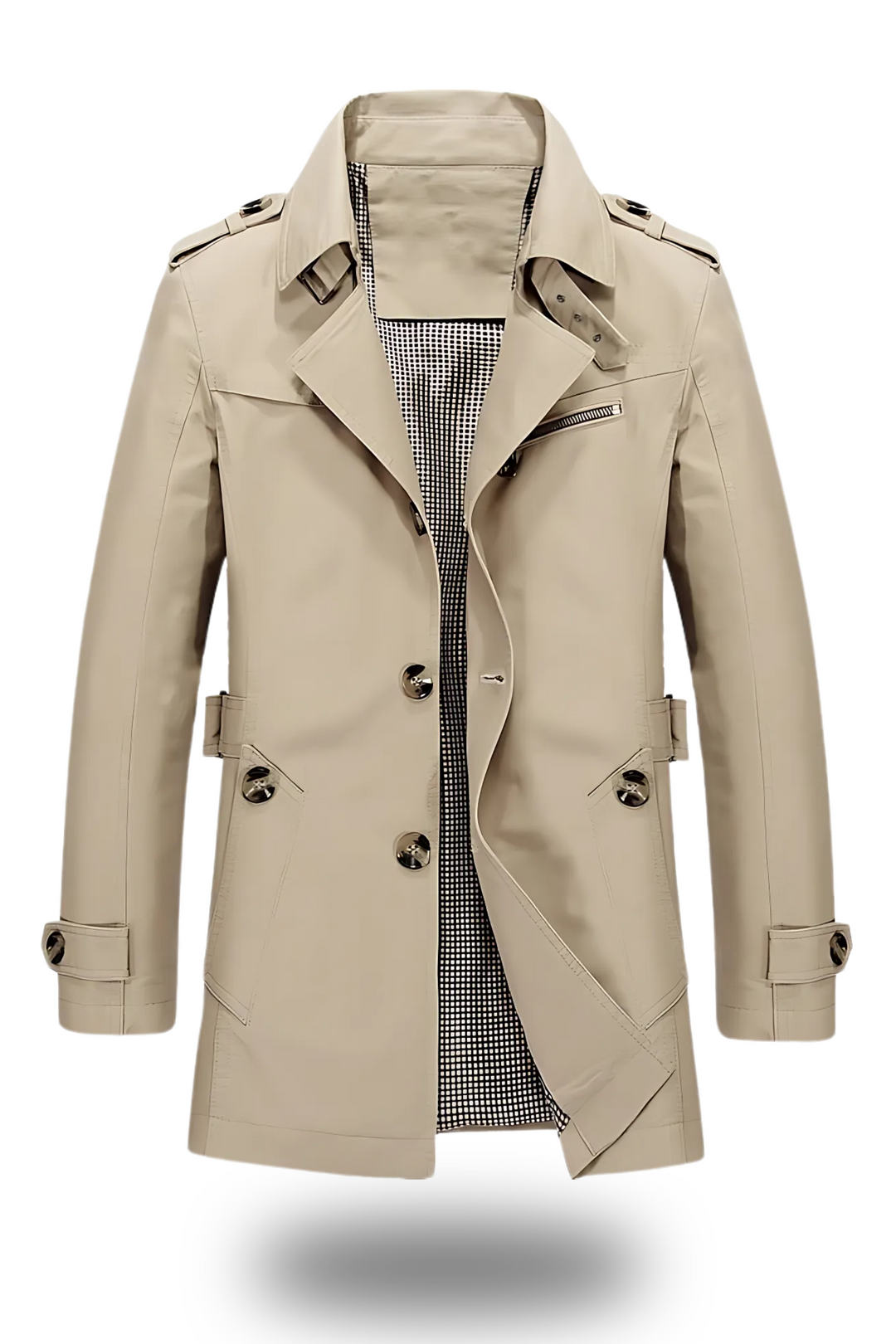 Kurt | Winterjacke für Herren mit Reißverschluss, Kapuze und Taschen - Elle Zürich