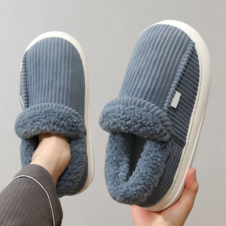 Carolin | Damen Winterpullover mit buntem Karomuster - Elle Zürich