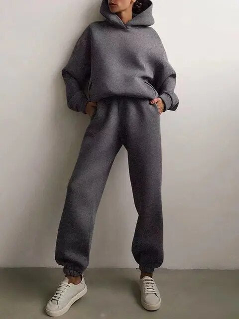 Leonie | Damen Lässiges Hoodie und Jogginganzug Set - Elle Zürich