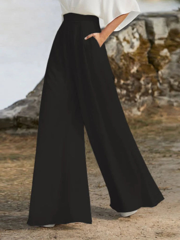 Karla | Eleganter Jumpsuit mit Drapierten Ärmeln - Elle Zürich