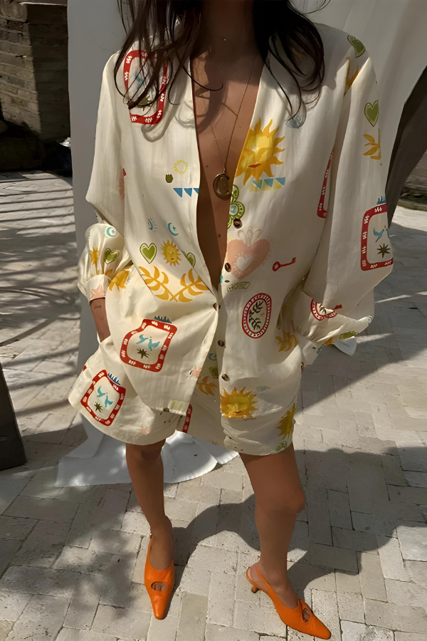 Melanie | Stylisches Zweiteiliges Set mit weiter Passform - Elle Zürich