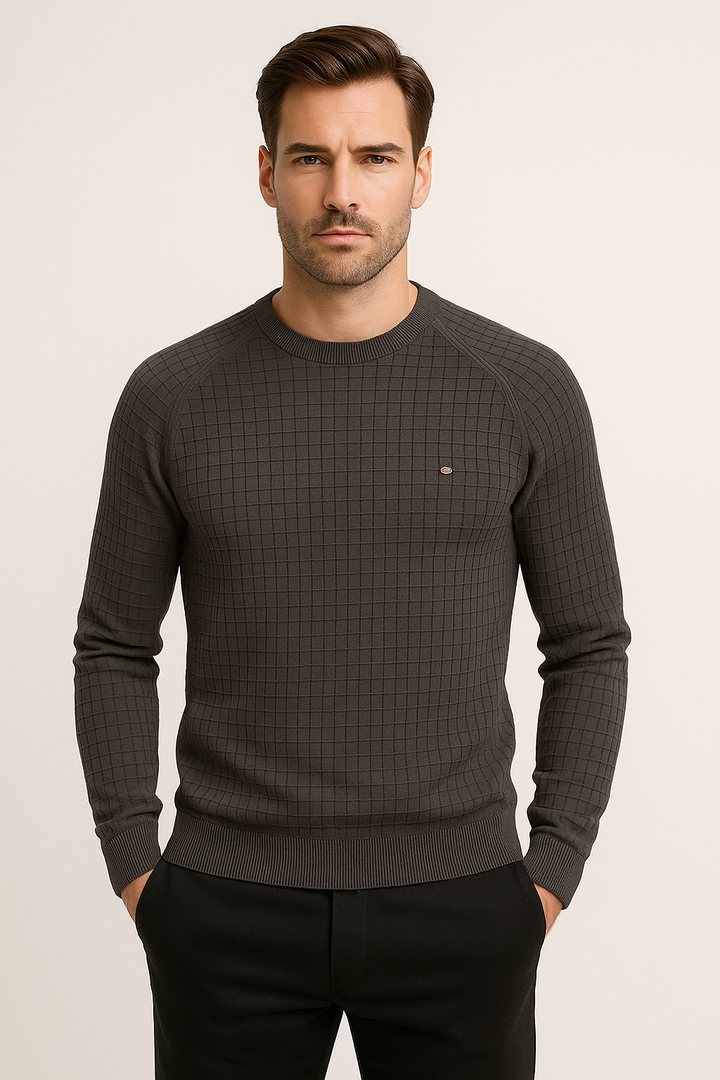 Erik | Herren Slim Fit Casual Strickpullover - Elle Zürich