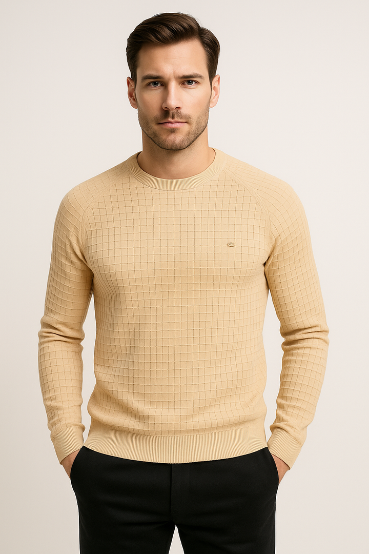 Erik | Herren Slim Fit Casual Strickpullover - Elle Zürich
