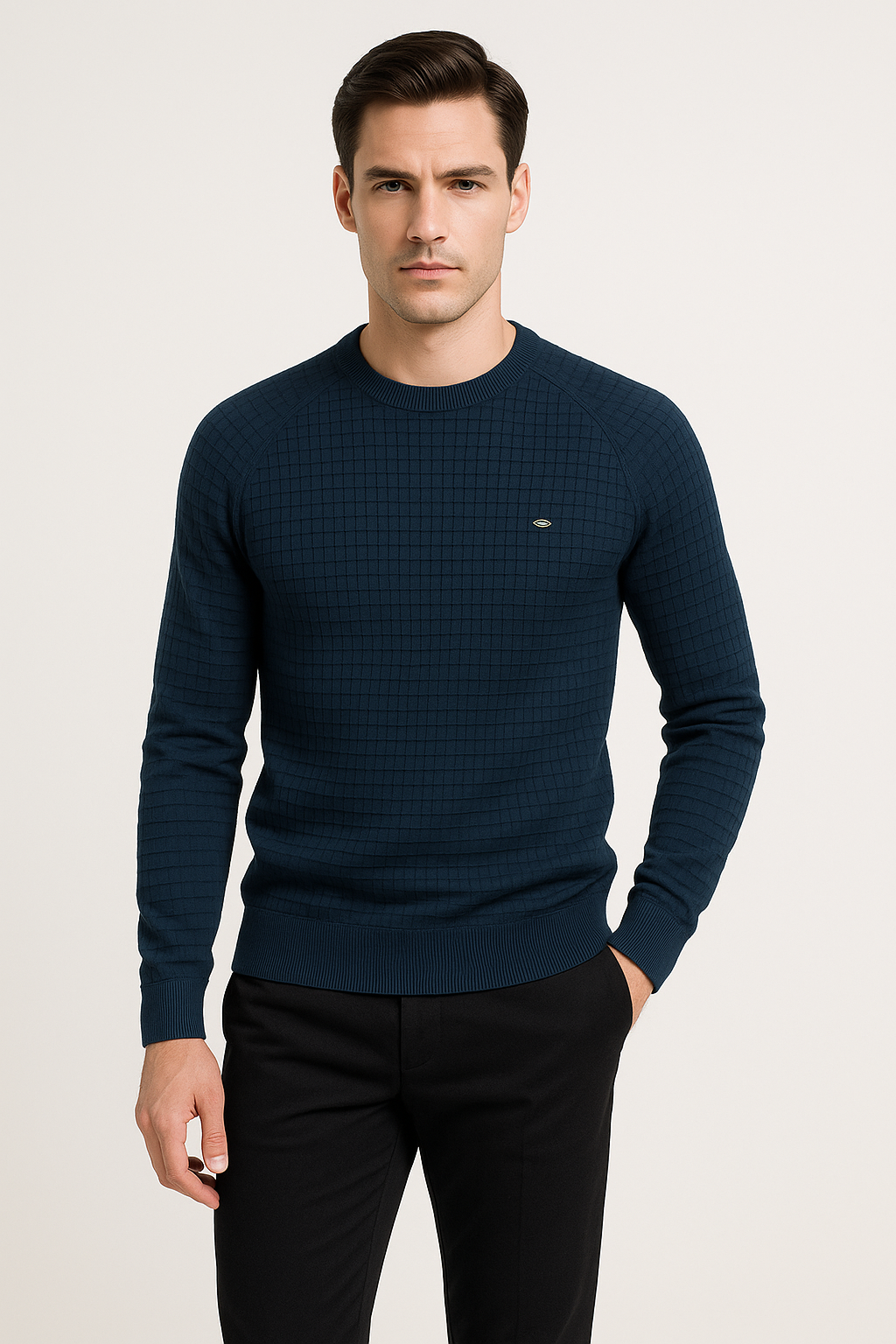 Erik | Herren Slim Fit Casual Strickpullover - Elle Zürich