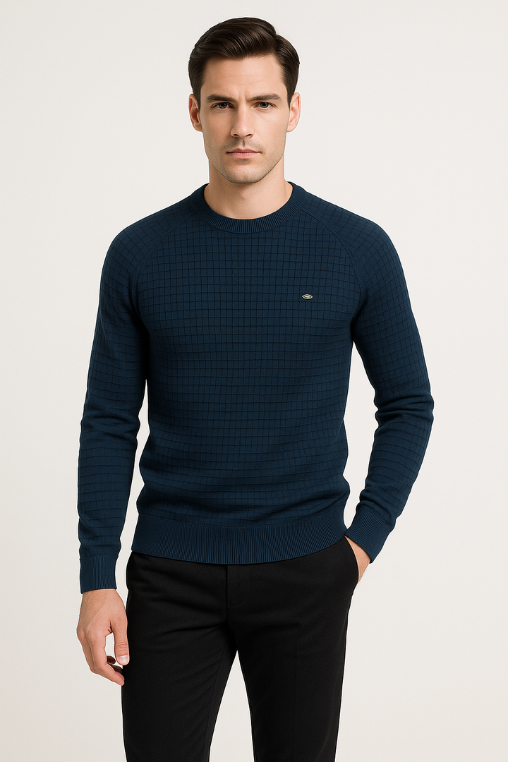 Erik | Herren Slim Fit Casual Strickpullover - Elle Zürich