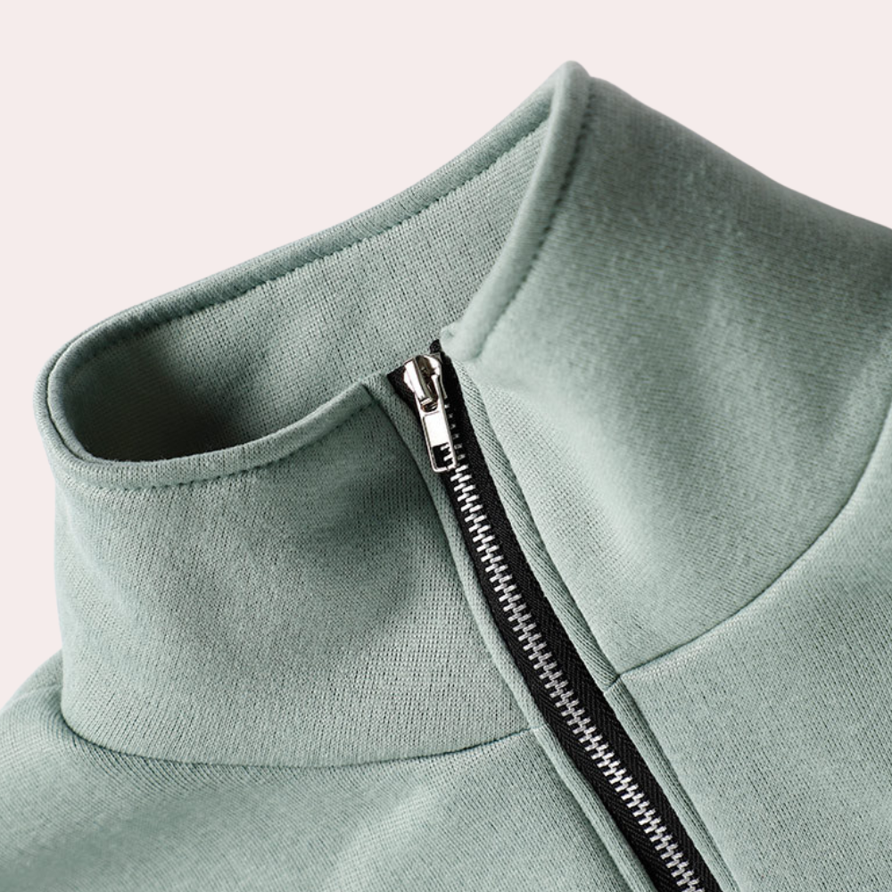 Kirsten | Damen Oversized Trainingsanzug mit Halbreißverschluss - Elle Zürich