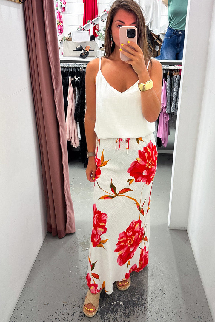 Tanja | Eleganter und Fließender Stylischer Maxirock - Elle Zürich